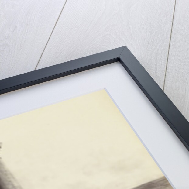 Pillars of the Temple of Jupiter and Bacchus temple in the background to Baalbek by Francis Bedford