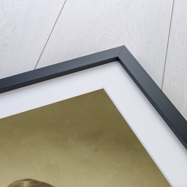 Portrait man with mustache by Alois Löcherer