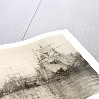 Ships in the port of Great Yarmouth UK by Peter Henry Emerson