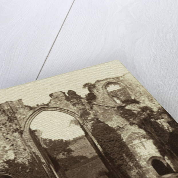 The ruins of Furness Abbey UK by Roger Fenton