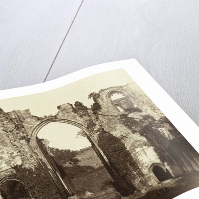 The ruins of Furness Abbey UK by Roger Fenton