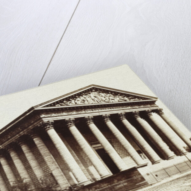 La Madeleine, Paris, France by Édouard Denis Baldus