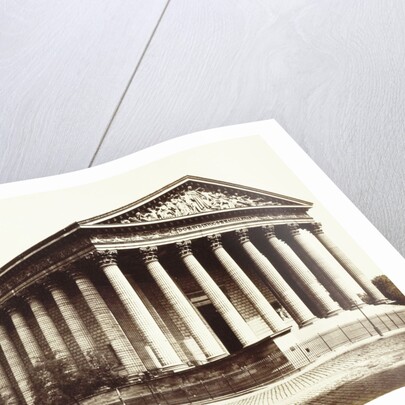 La Madeleine, Paris, France by Édouard Denis Baldus