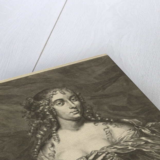 Portrait of Louise Françoise de La Baume Le Blanc de la Vallière by Clement de Jonghe