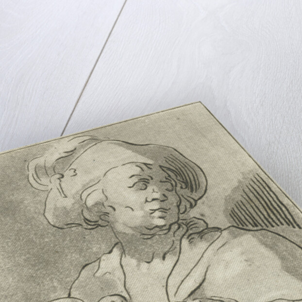 Man with pitcher, Anthonie van den Bos by Abraham Bloemaert