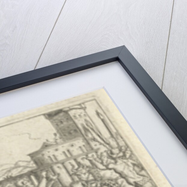 Paul healed a lame by Cornelis Bos