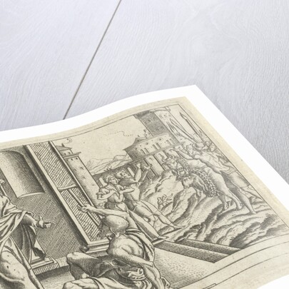 Paul healed a lame by Cornelis Bos