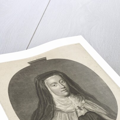 Portrait of Louise de la Misericorde, alias Francoise de La Baume Le Blanc de la Valliere by Dutch Republic