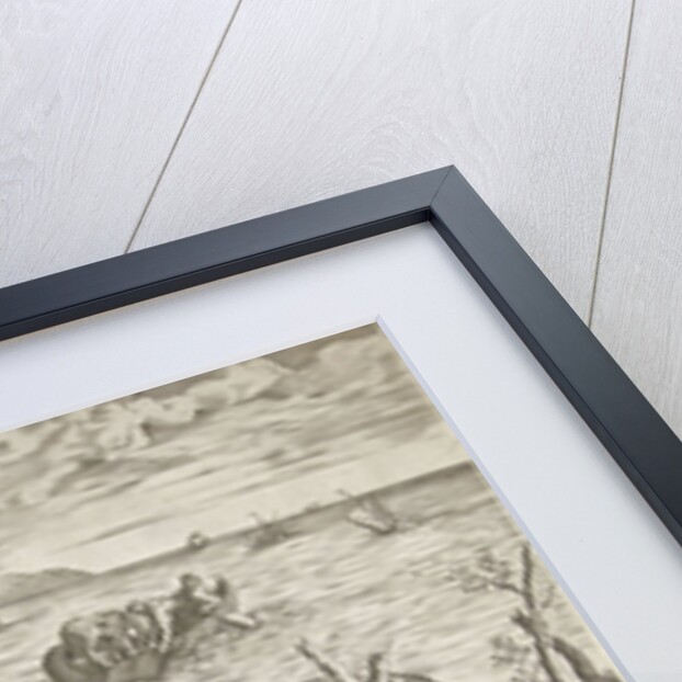 Miraculous fishing and miraculous feeding by Hieronymus Cock