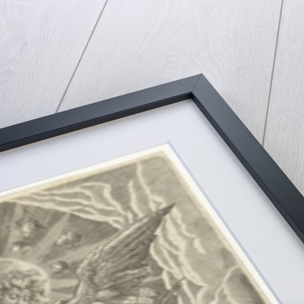 Archangel Michael trampled Satan, Samuel van Hoogstraten, A. Huberti by Anonymous