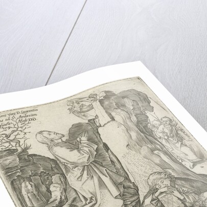 Christ in the Garden of Gethsemane by Martin Schongauer