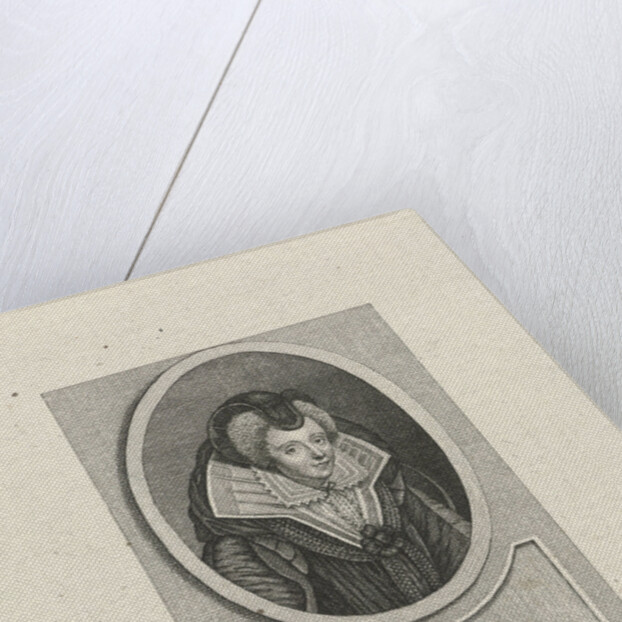 Portrait of Louise de Coligny by Carel Jacob de Huyser