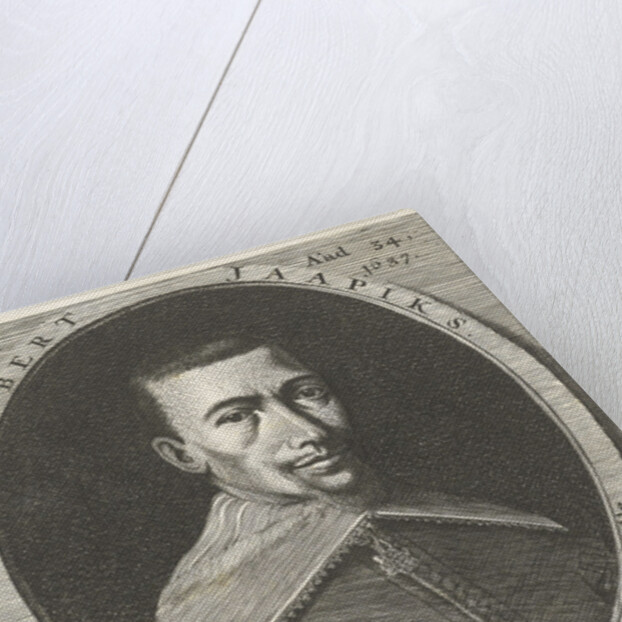 Portrait of Gijsbert Japiks by Johannes Hilarides