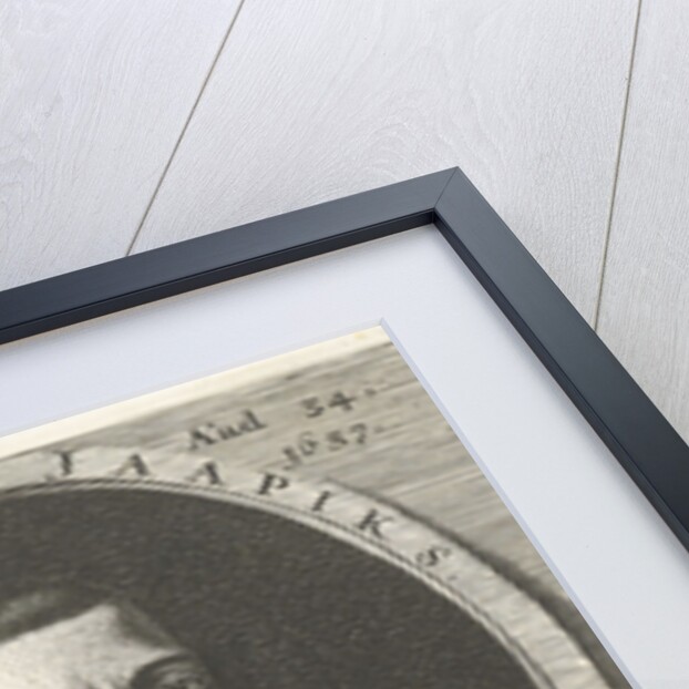 Portrait of Gijsbert Japiks by Johannes Hilarides