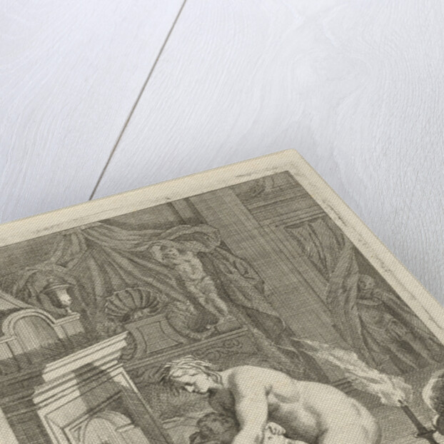 Thetis Achilles stops in fire, J. Alexander Janssens by Victor Honoré Janssens