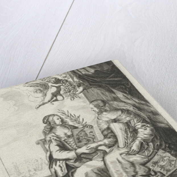 The Peace of Westminster, 1654 by Salomon Pietersz. Lachair