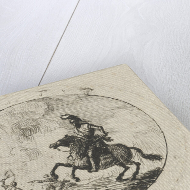 Battle with riders by Dirk Langendijk