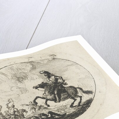 Battle with riders by Dirk Langendijk