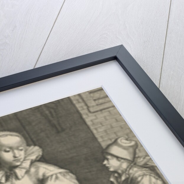 Kitchen Piece of woman cleaning fish by Abraham van Lier