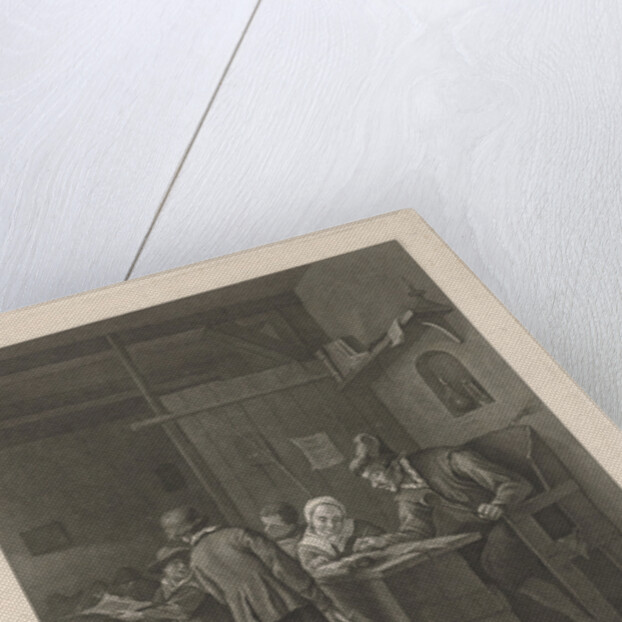 Class Room with a teacher and children by Noach van der Meer II