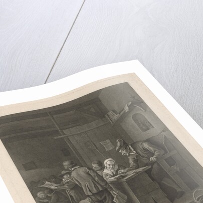 Class Room with a teacher and children by Noach van der Meer II