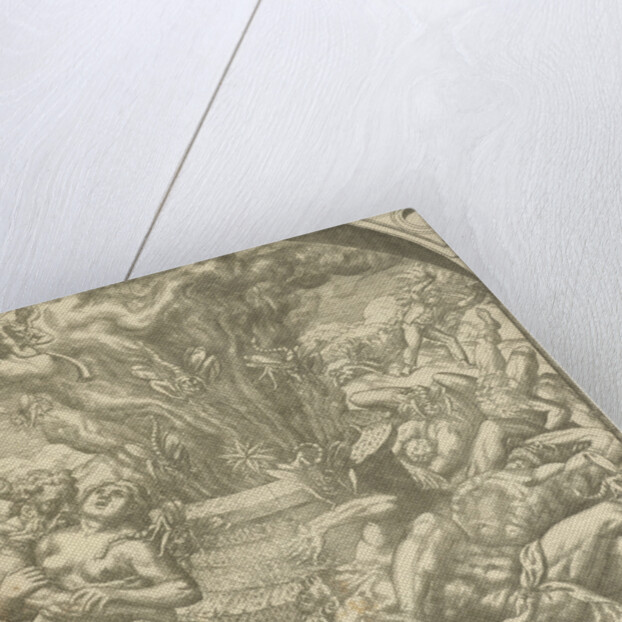 Locusts Plague after the fifth trumpet by Gerard P. Groenning