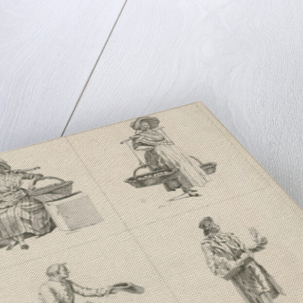 Men and women from different professions by Caspari