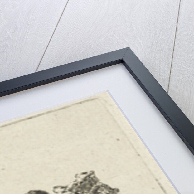 Farmer and pipe smoking man by François Joseph Pfeiffer II