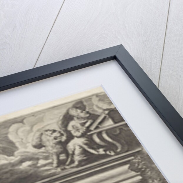 Four Evangelists around a gateway by Johannes van Esch I