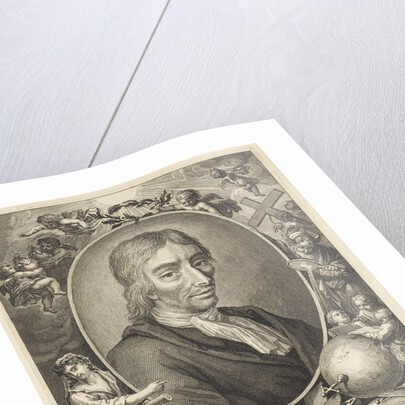 Portrait of Jan Luiken by Cornelis van der Sys