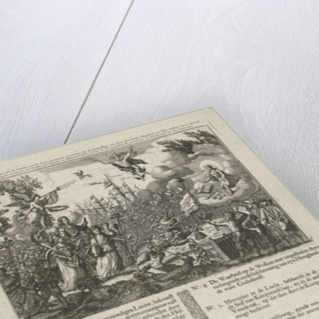 Allegory of the appointment of William IV as governor of the Republic, 1747 by Steven van Esveldt