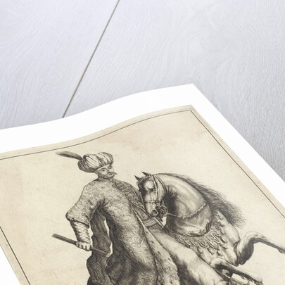 Equestrian Portrait of Kara Mustafa by Nicolaes Visscher II