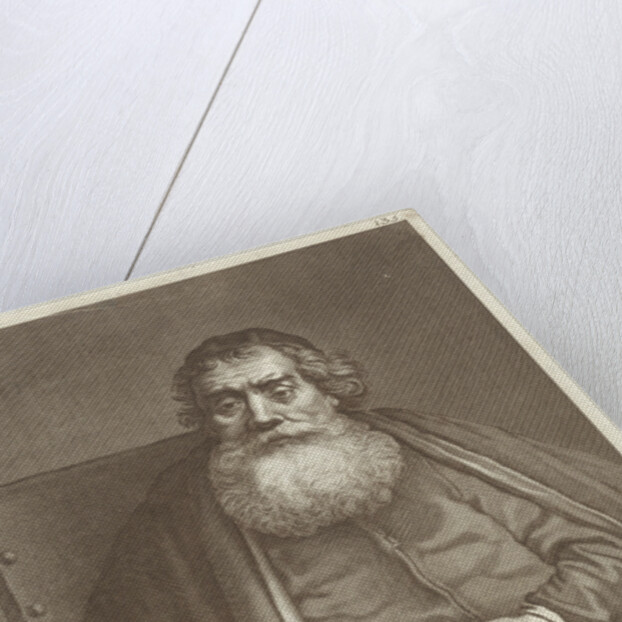 Seated man with beard by Theodor Vercruys