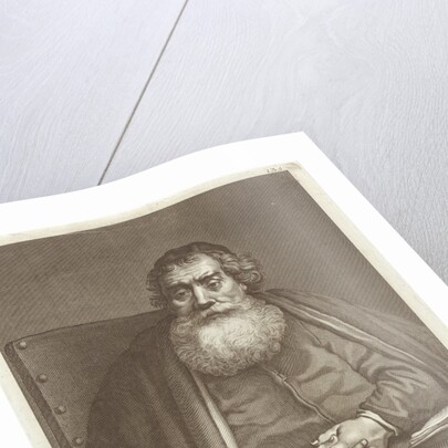 Seated man with beard by Theodor Vercruys