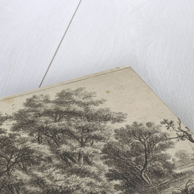 Wooded Island by Anthonie Waterloo