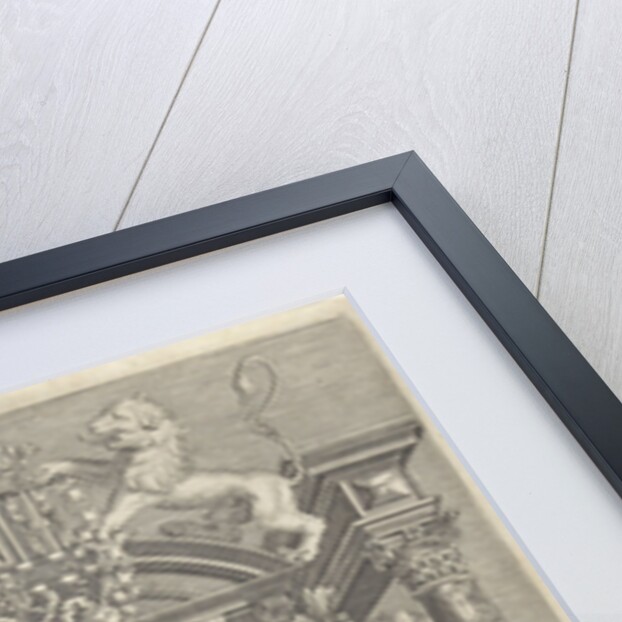 Altar with allegorical figures by Raad van Vlaanderen