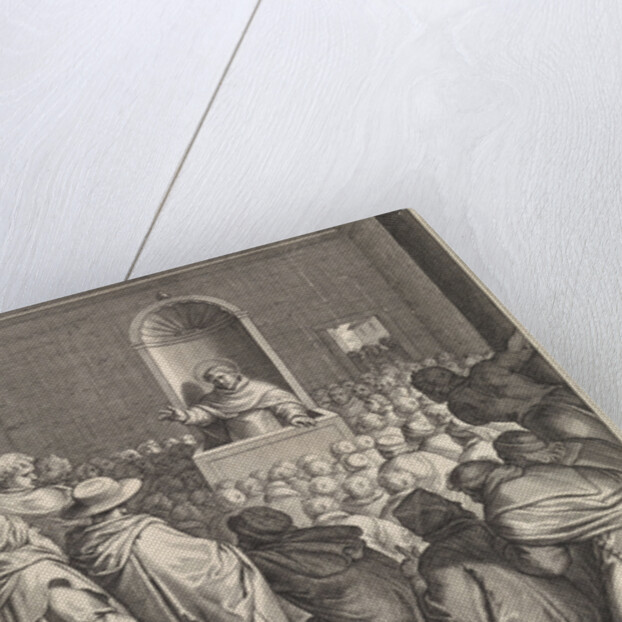 Sermon of St. Thomas Aquinas in Paris, France by Otto van Veen