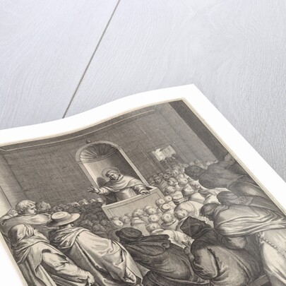 Sermon of St. Thomas Aquinas in Paris, France by Otto van Veen