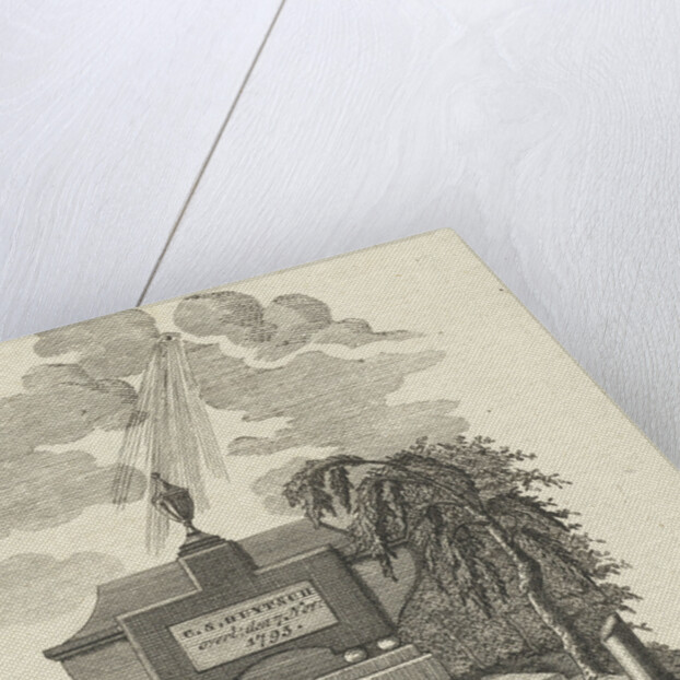 Gravestone for C. S. Duytsch deceased November 7, 1795 by F.E. Duytsch