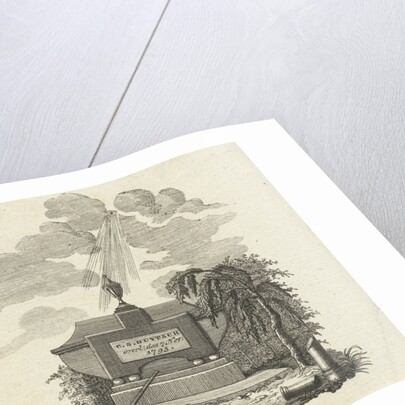 Gravestone for C. S. Duytsch deceased November 7, 1795 by F.E. Duytsch