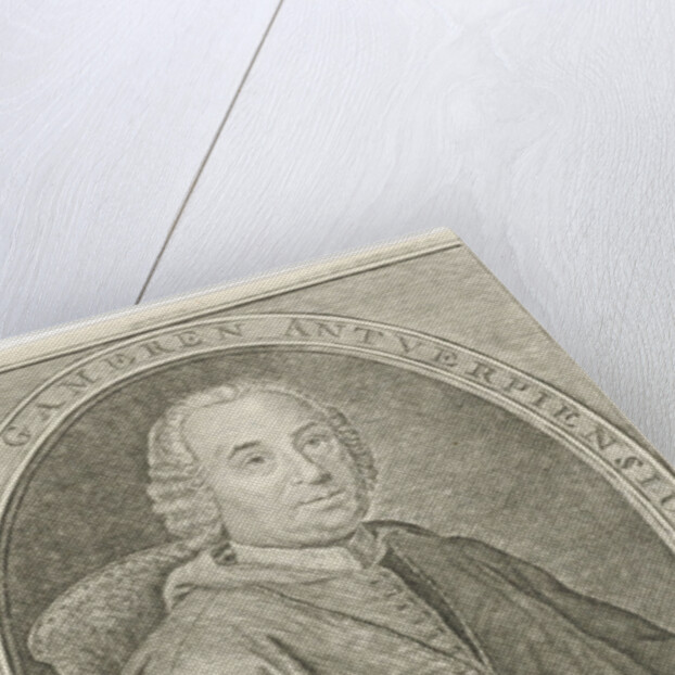 Portrait of Henricus Gabriel van Gameren by Lodewijk Joseph Fruytiers