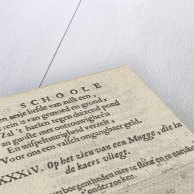 Mosquitoes around a candle by Arnold Houbraken