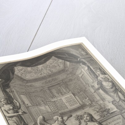 Allegory of nature by Janssonius van Waesberge