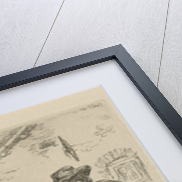 Farmer and his wife at a farm by David van der Kellen II