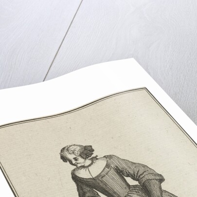 Skating woman by Bernard Picart