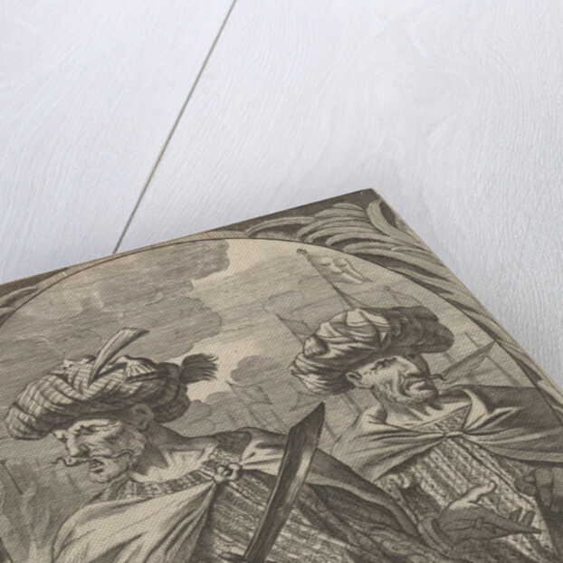 Portraits of Horusce and Hareaden Barbarossa, Barbary pirates by Ignatius Lux