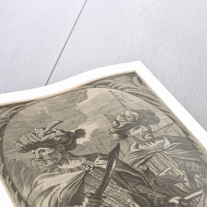 Portraits of Horusce and Hareaden Barbarossa, Barbary pirates by Ignatius Lux