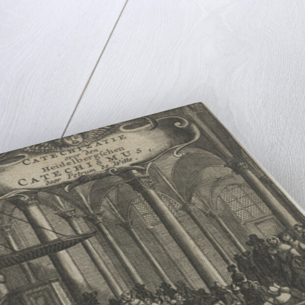 Church interior, Harmen de Mayer by Gerbrant and Jan Martensz