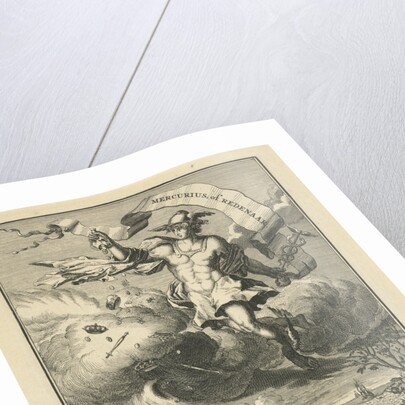 Title page of Mercury or orator by Coenraad de Putter