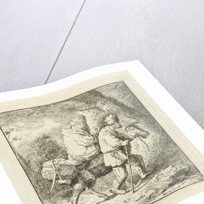 Flight into Egypt by Rembrandt Harmensz. van Rijn